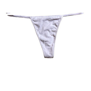 SKIMS 3X Cotton G String Thong Purple Iris Mica NWT Intimates Panties